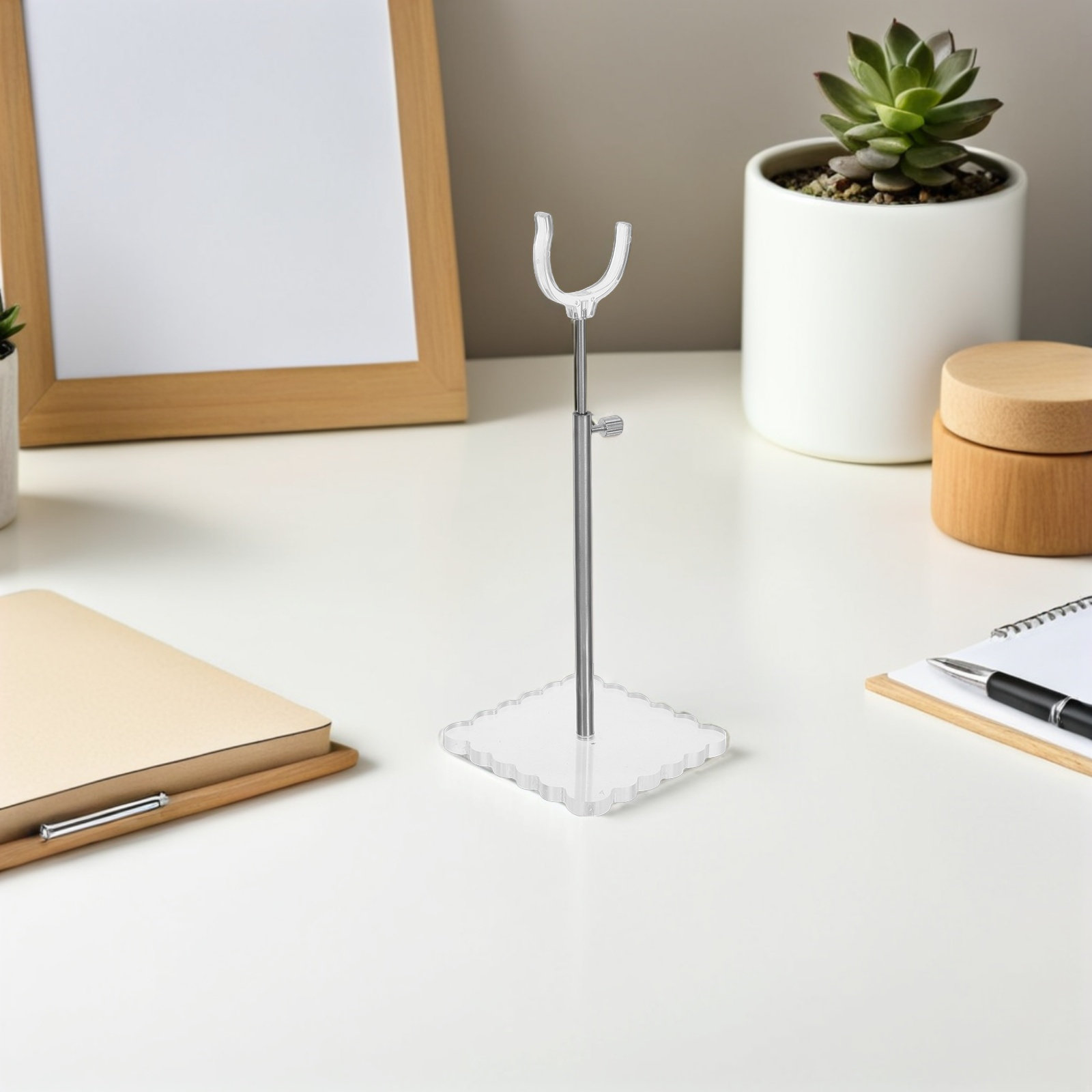 Action Figure Stand - 1Set Display Stand Adjustable Acrylic Height