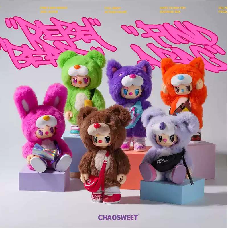 Original ChaoSweet REBEL BEAR  – Vinyl Figure Blank recenzja i cena
