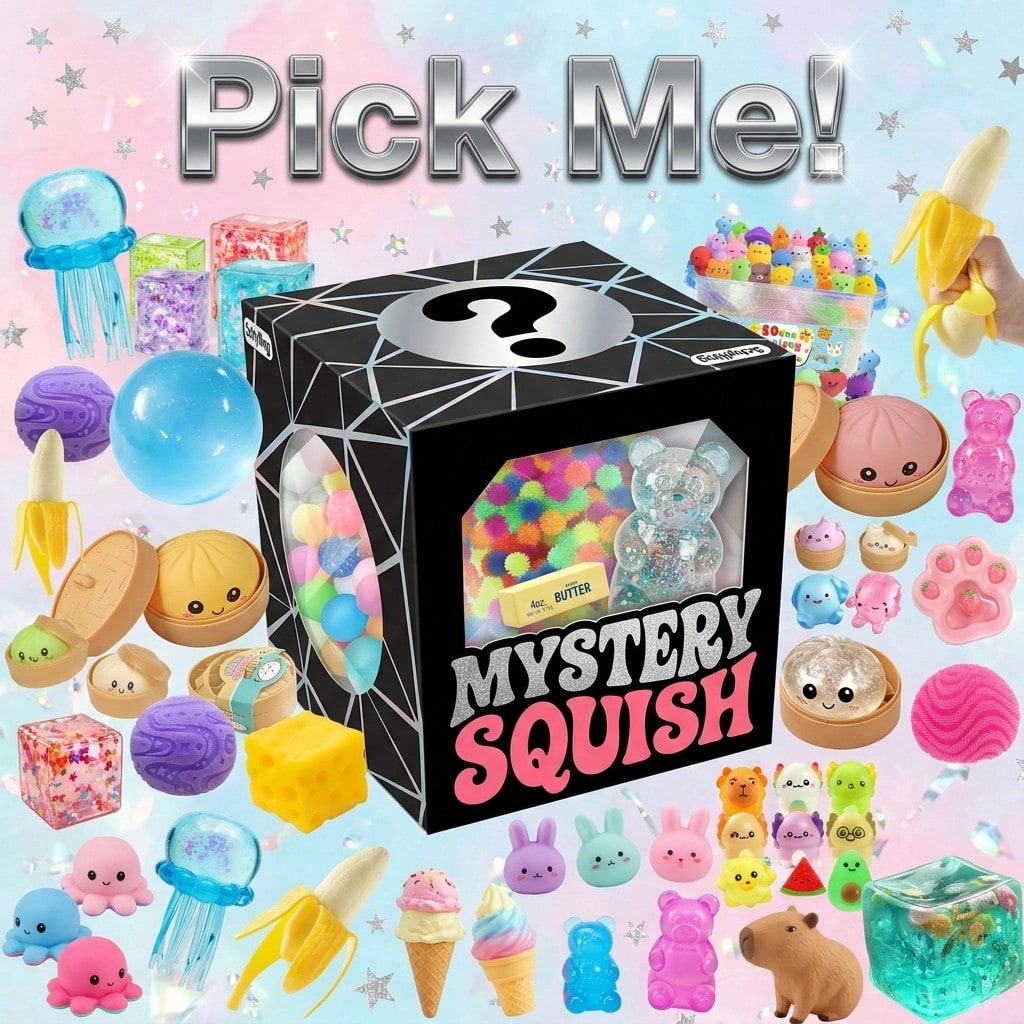 Soft Cute Squishy Blind Box –  – Mystery Box Blind Bag recenzja i cena