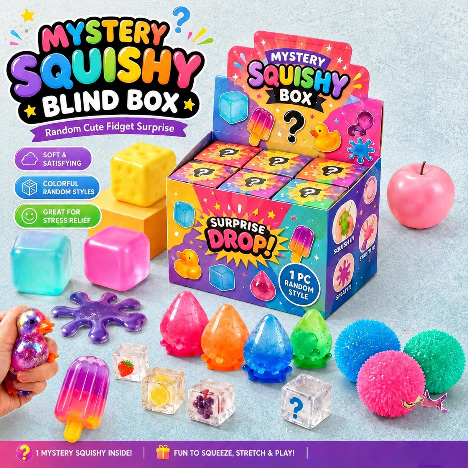 Mystery Squishy Blind Box with – Mystery Box Blind Bag recenzja i cena