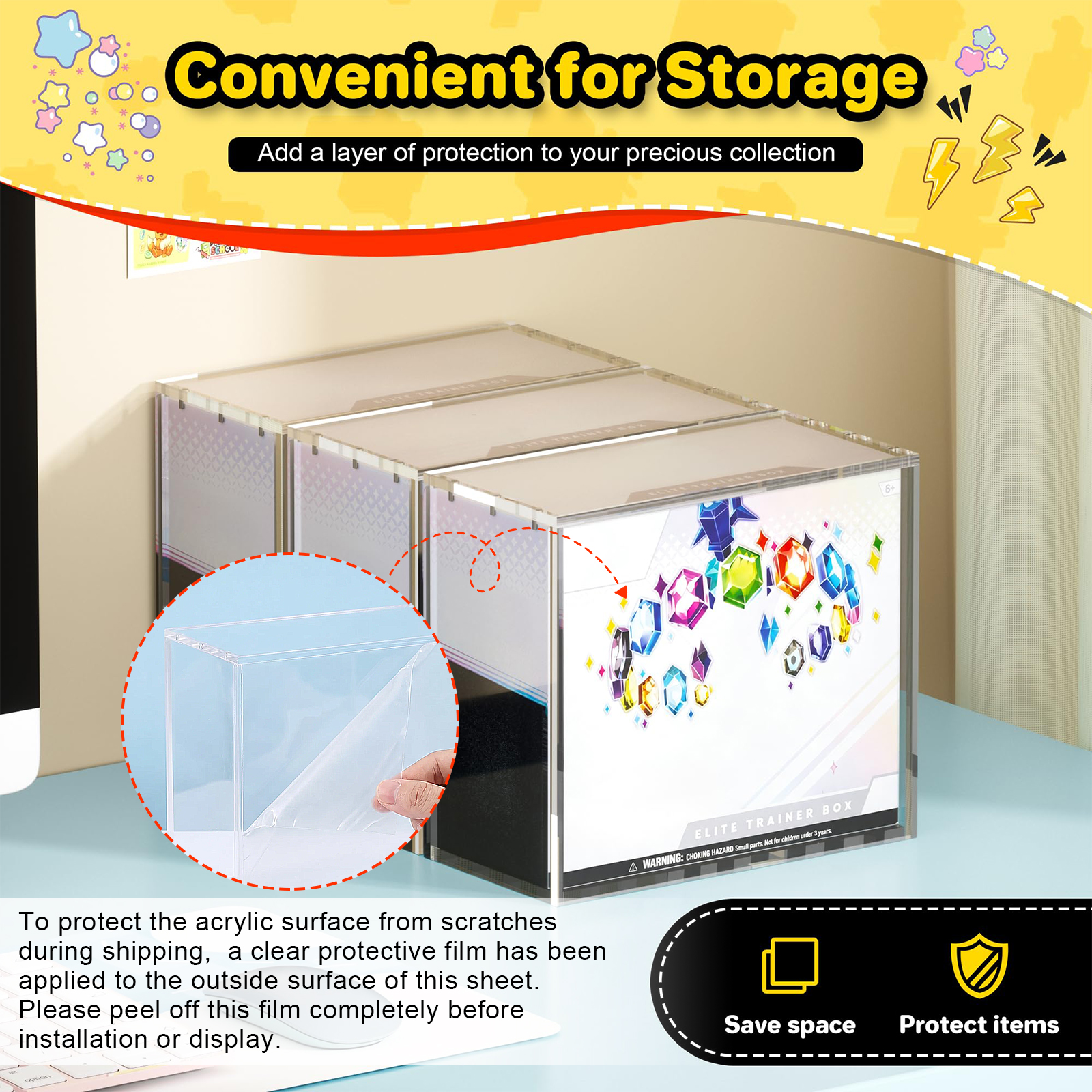 99% UV Protection Magnetic Mod – Display Case Acrylic recenzja i cena