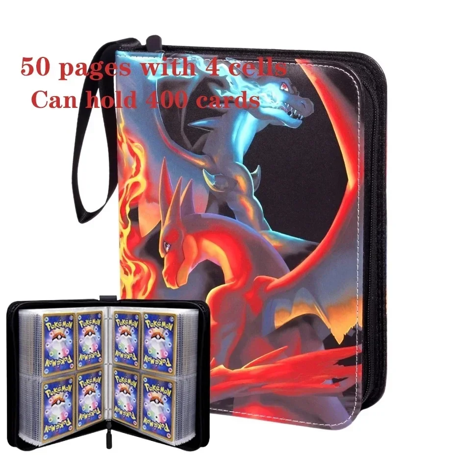 Charizard Gengar Pikachu Card  – Trading Card Binder recenzja i cena
