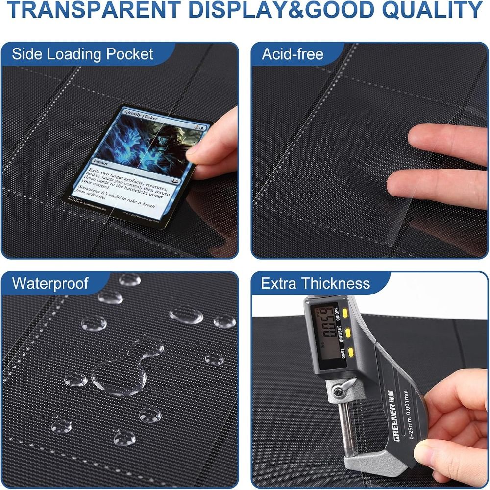 10Pcs 9-Pocket A4 Trading Card – Trading Card Binder recenzja i cena