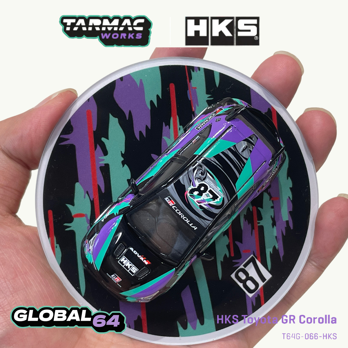 Tarmac Works T64G-066-HKS 1:64 – Die Cast Car 1 64 recenzja i cena