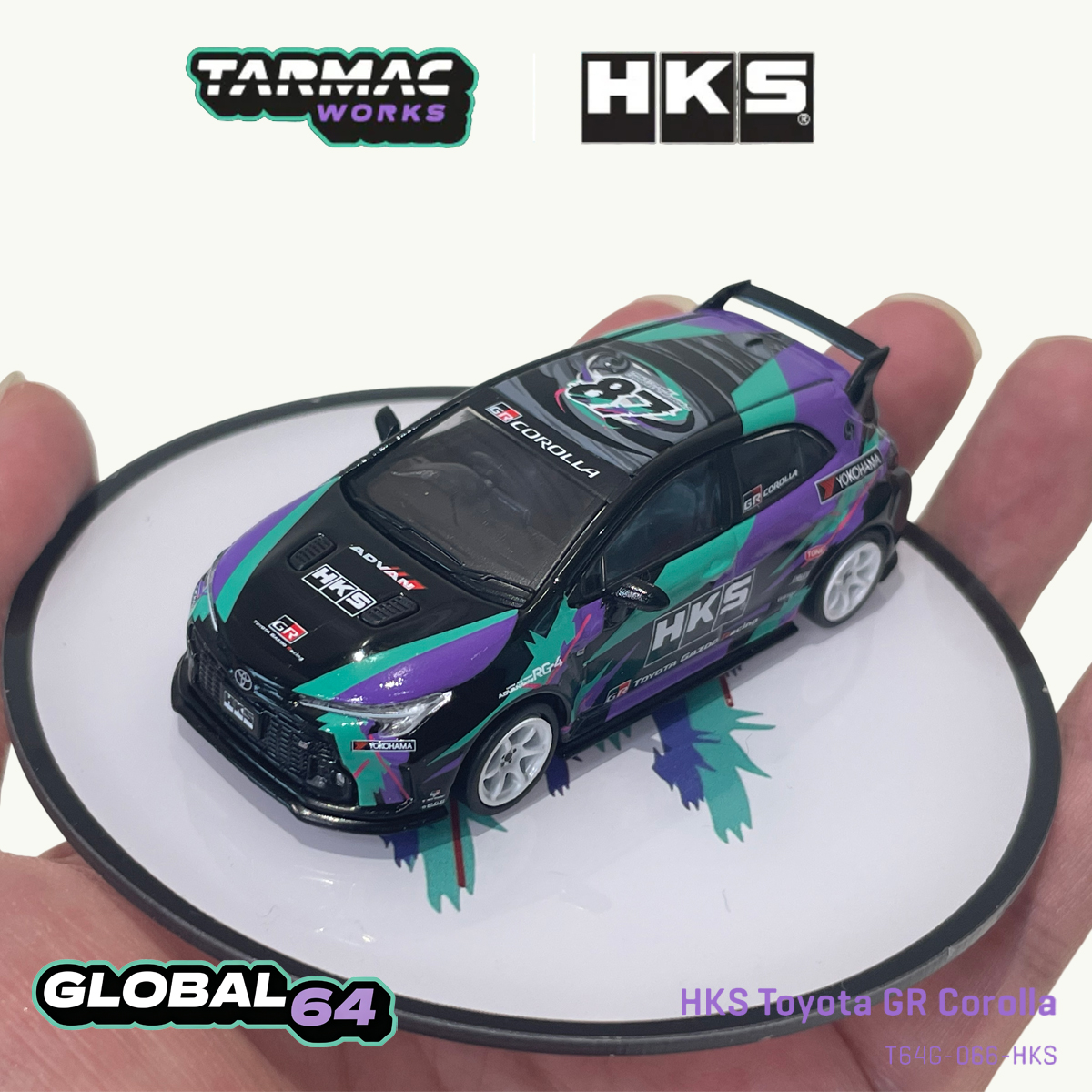 Tarmac Works T64G-066-HKS 1:64 – Die Cast Car 1 64 recenzja i cena