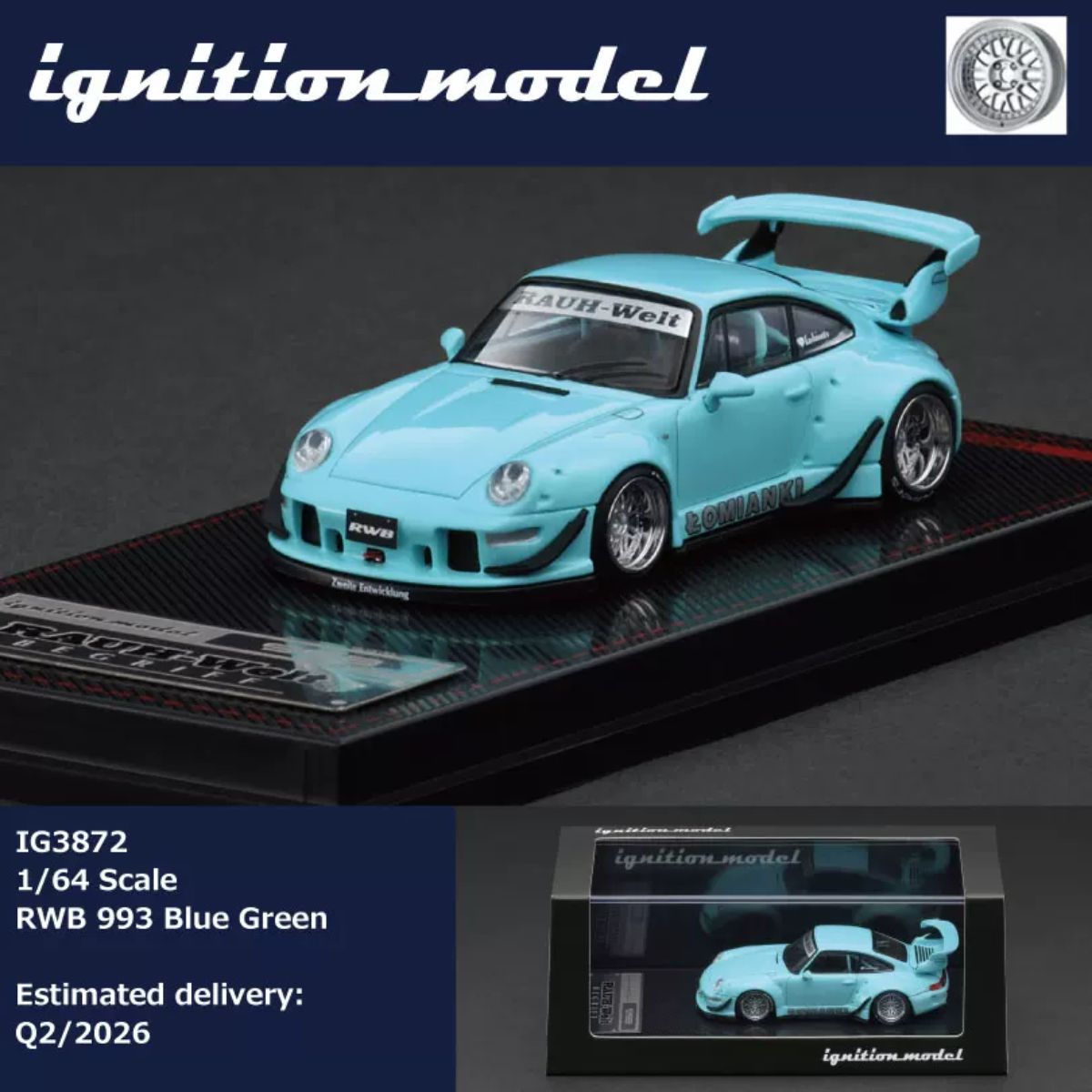 Ignition Model 1:64 Porsche 91 – Die Cast Car 1 64 recenzja i cena