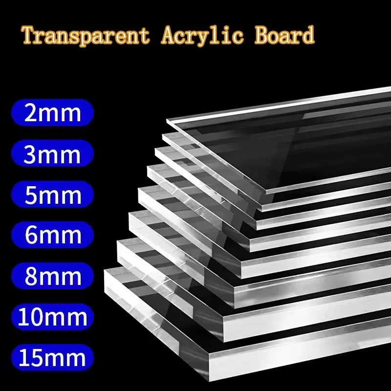 Transparent Plexiglass Plate C – Display Case Acrylic recenzja i cena