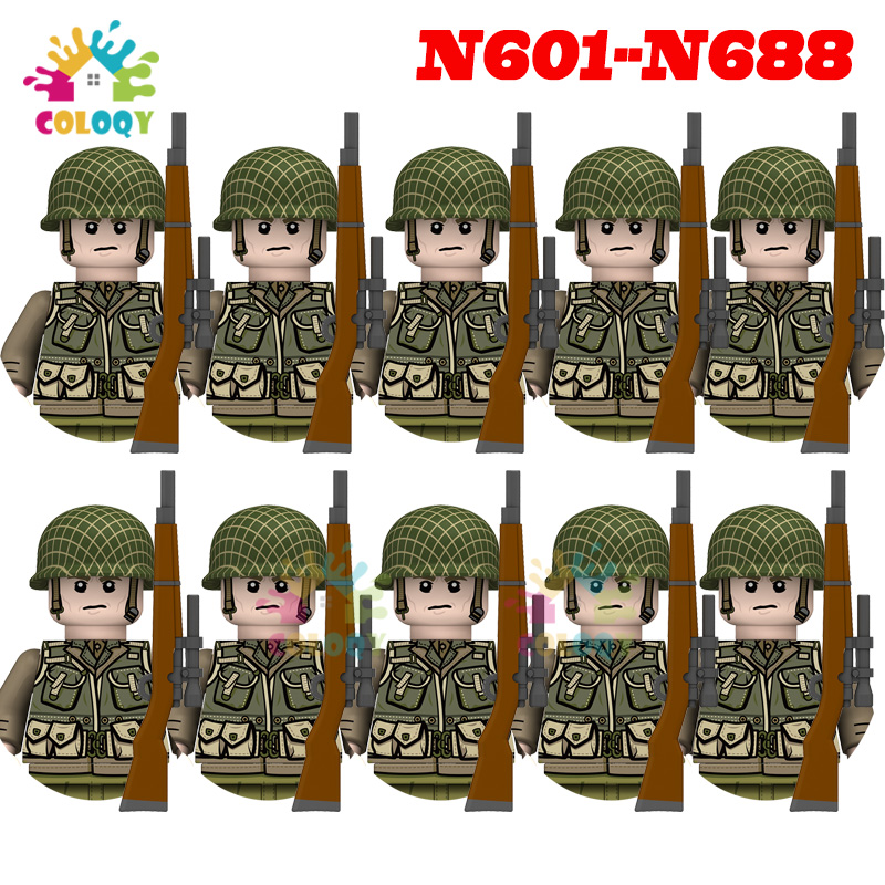 Kids Toys WW2 10pcs/set N601-N – Lego Minifigure Holder recenzja i cena