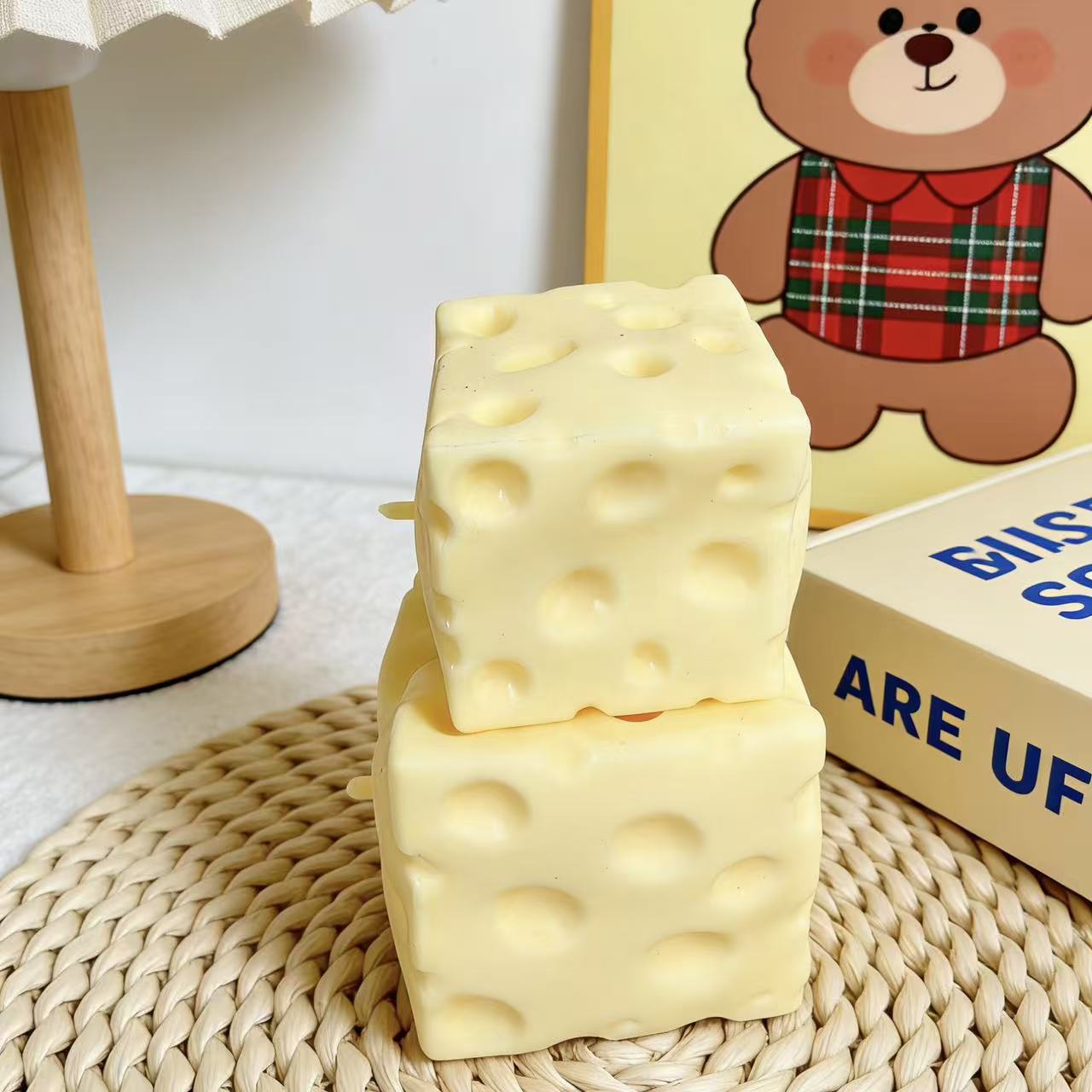 *-*Jumbo Cheese Cube Stress Ba – Fidget Cube Original recenzja i cena