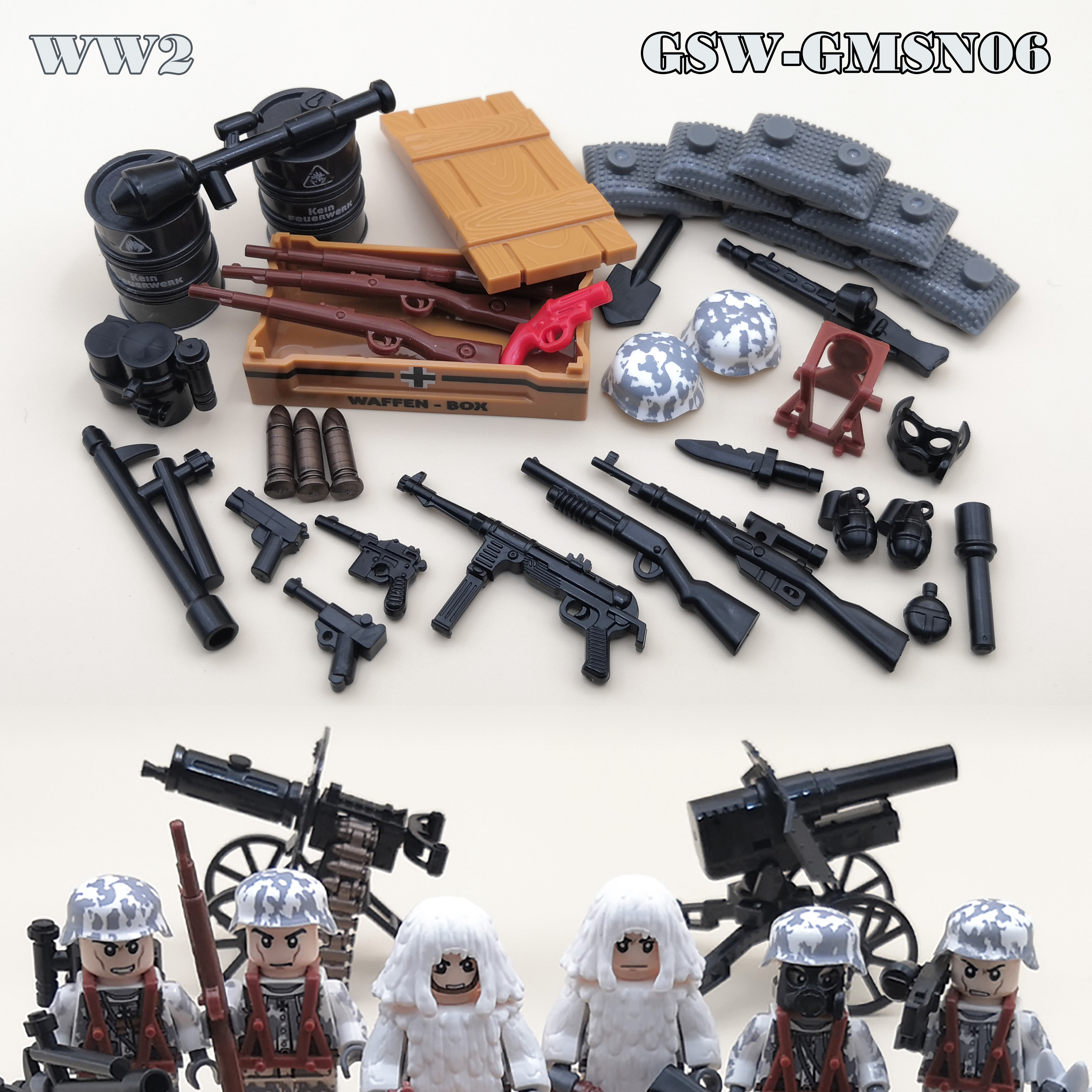 WW2 Soldier US Russia Soviet R – Lego Minifigure Holder recenzja i cena