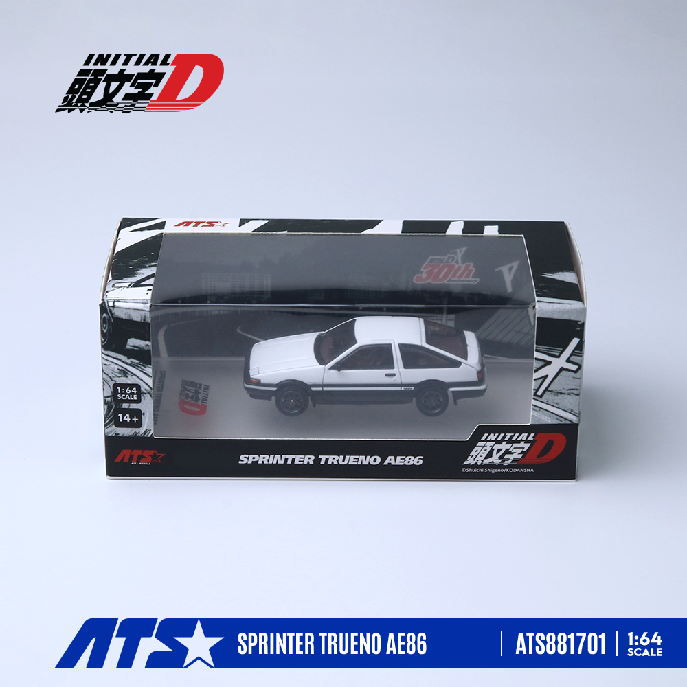 ATS 1:64 Sprinter Trueno AE86  – Die Cast Car 1 64 recenzja i cena