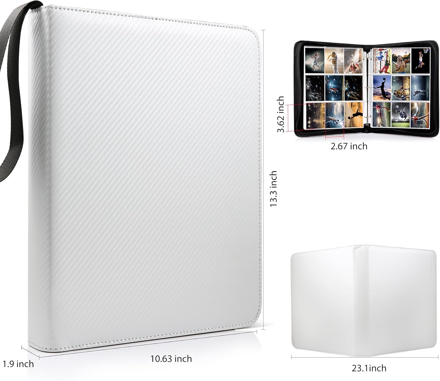 3 ring Trading Card Binder, 90 – Trading Card Binder recenzja i cena