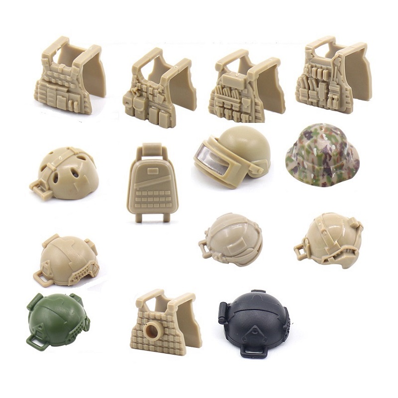 5PCS Soldier Helmet Tactical V – Lego Minifigure Holder recenzja i cena