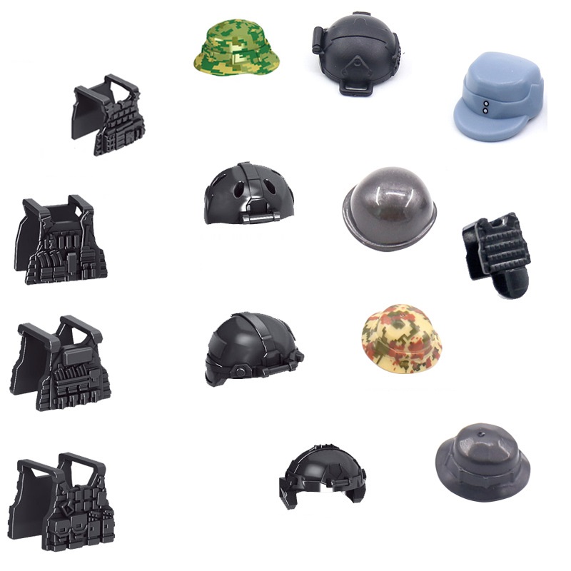 5PCS Soldier Helmet Tactical V – Lego Minifigure Holder recenzja i cena