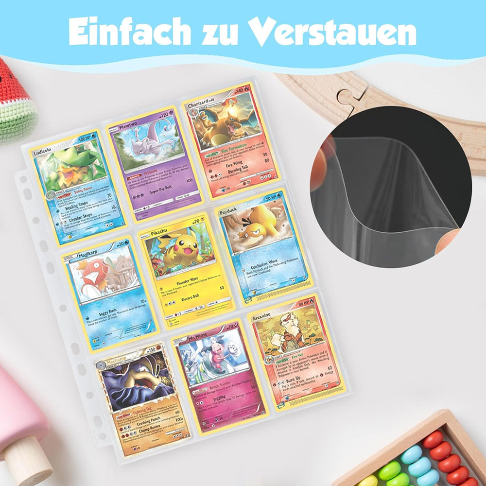 90 Pockets Trading Card Sleeve – Trading Card Binder recenzja i cena