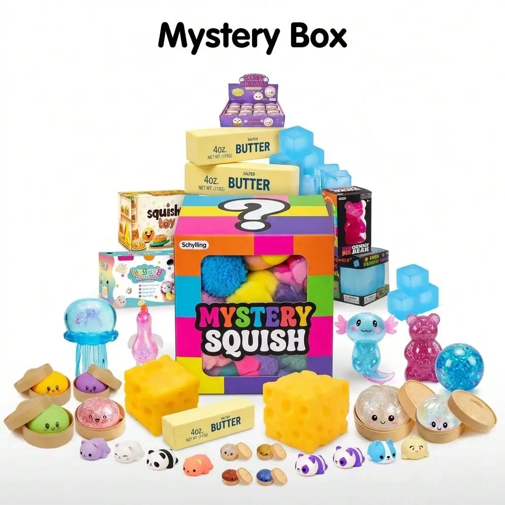HOT 2026 100+ Styles Squishy S – Mystery Box Blind Bag recenzja i cena