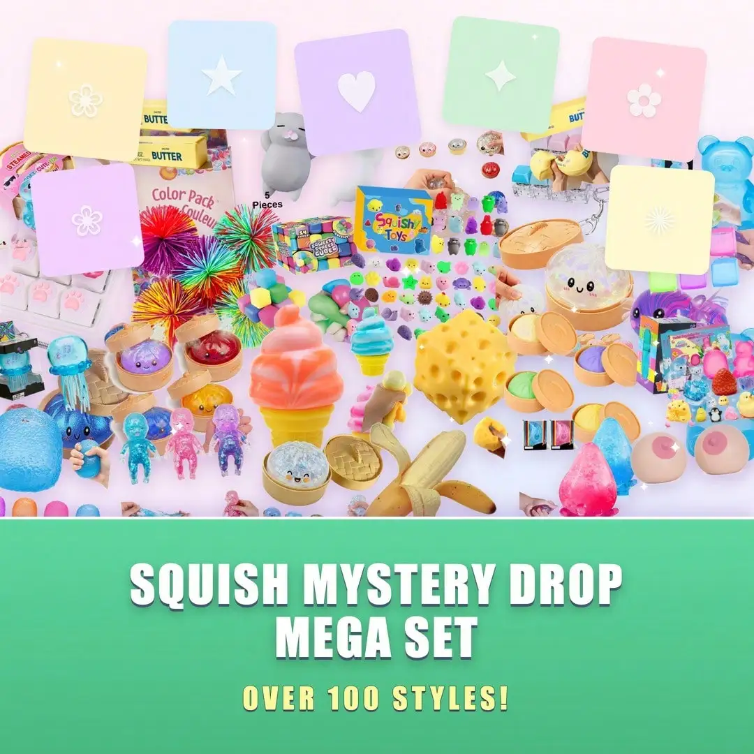 HOT 2026 100+ Styles Squishy S – Mystery Box Blind Bag recenzja i cena