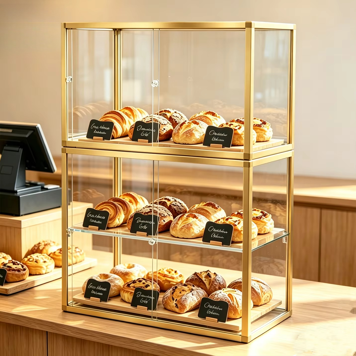 Hygienic Clear Acrylic Food Di – Display Case Acrylic recenzja i cena