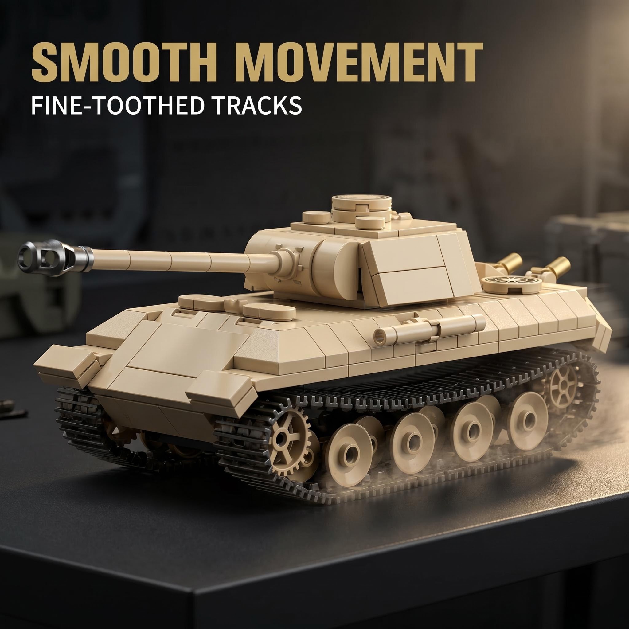 MOC Panther V Tank Tiger I KV- – Lego Minifigure Holder recenzja i cena