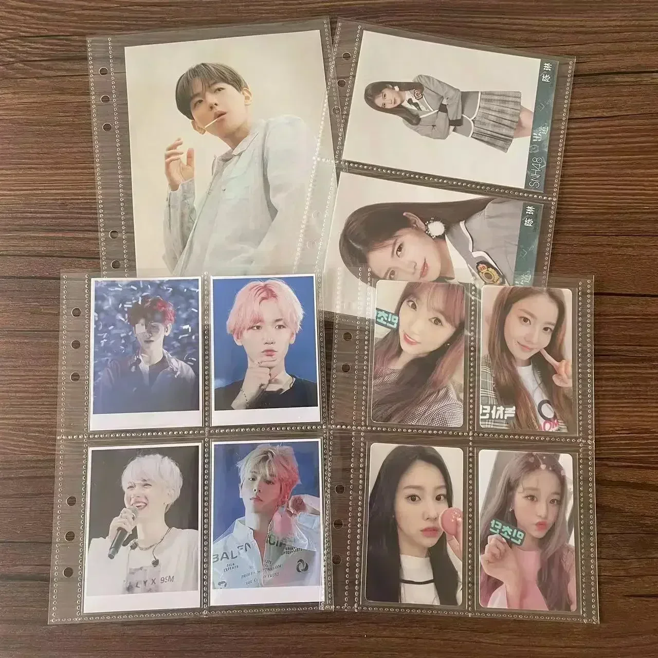 1-4 Grid Transparent Photocard – Trading Card Binder recenzja i cena