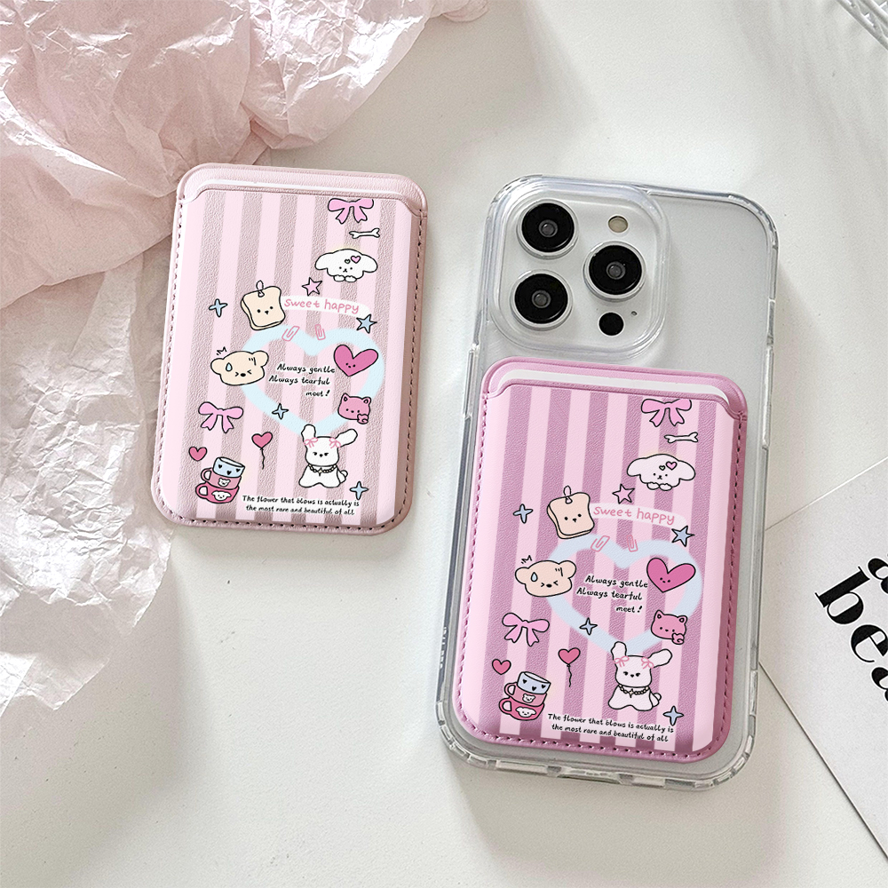 Cute Girly Sketch Style Leathe – Card Top Loader recenzja i cena