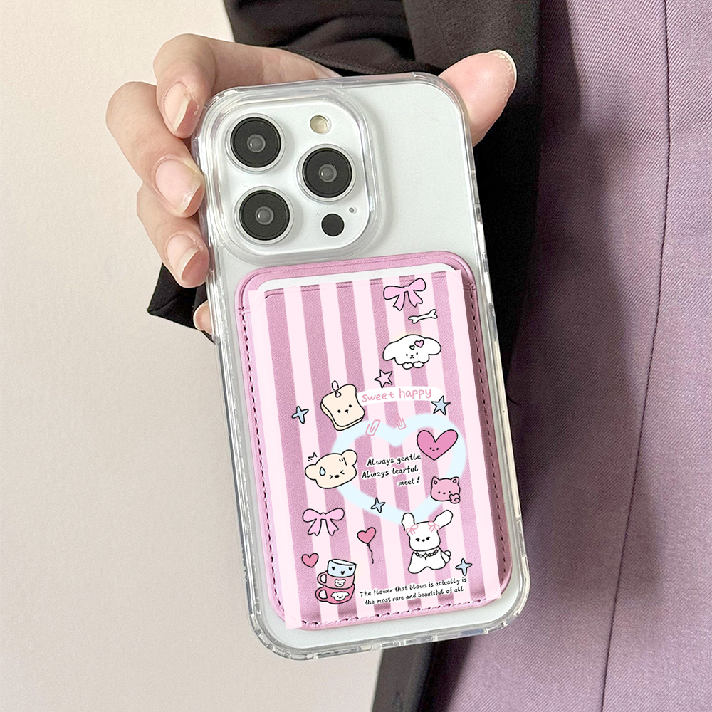 Cute Girly Sketch Style Leathe – Card Top Loader recenzja i cena