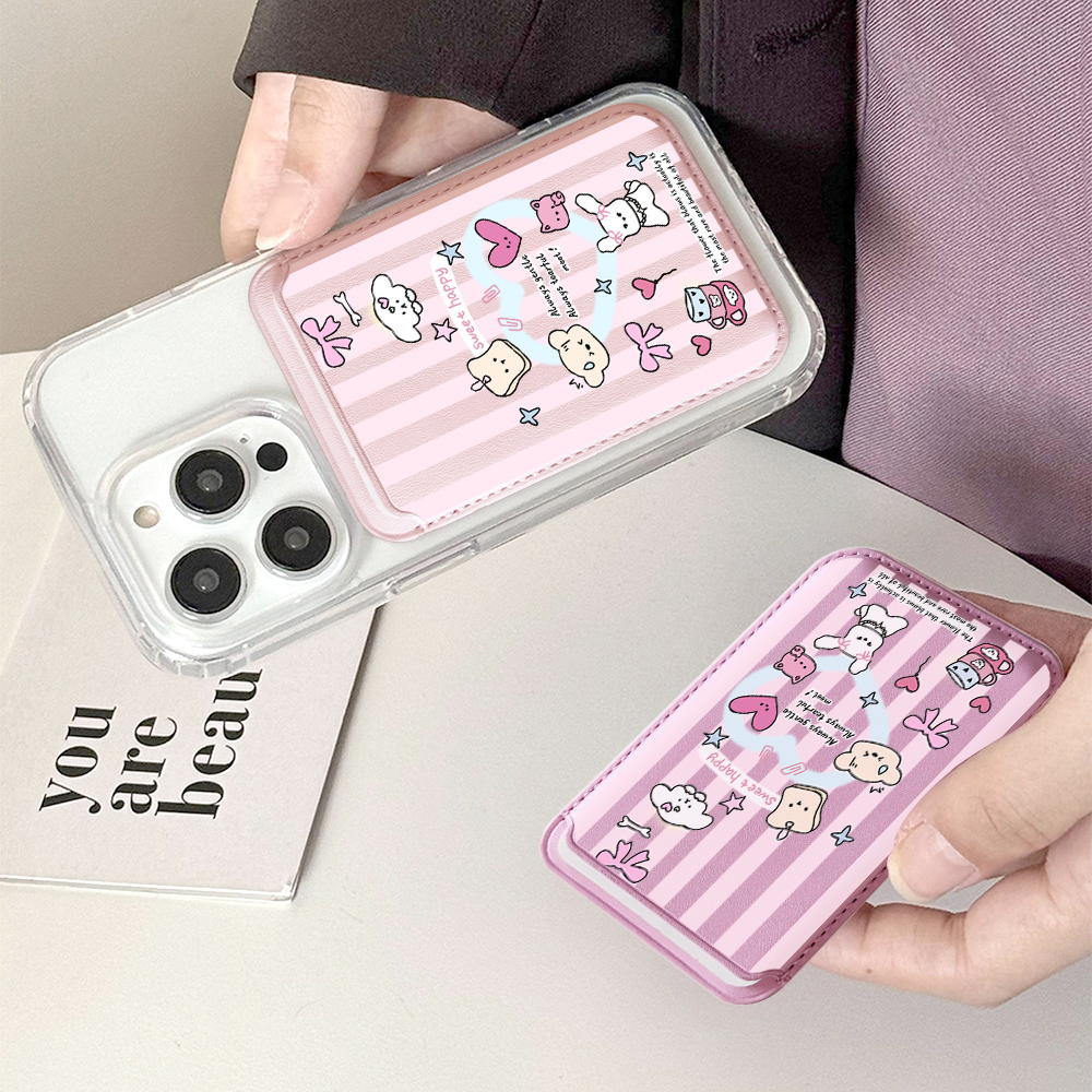 Cute Girly Sketch Style Leathe – Card Top Loader recenzja i cena