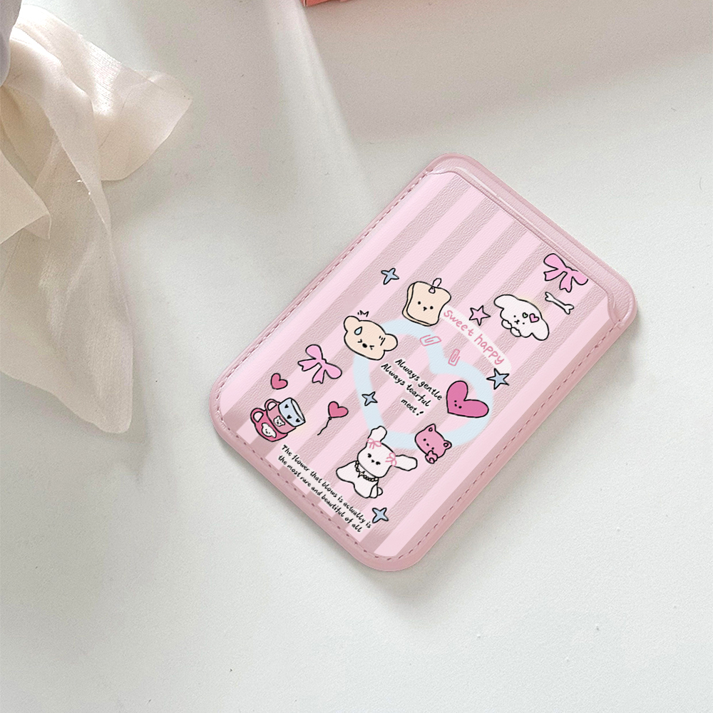 Cute Girly Sketch Style Leathe – Card Top Loader recenzja i cena