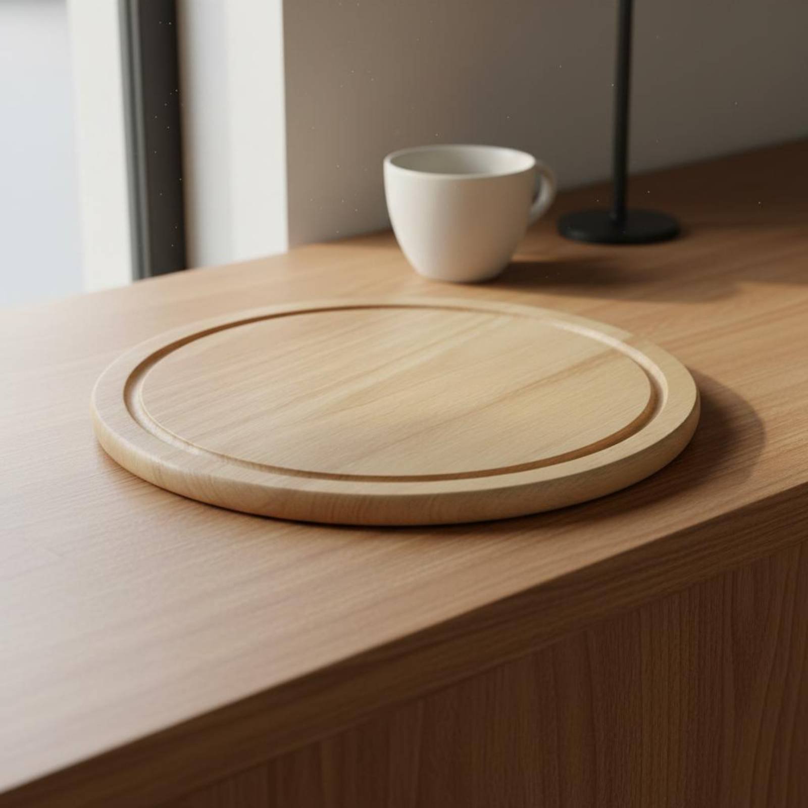Pizza Stand Retro Design Round – Display Risers Set recenzja i cena