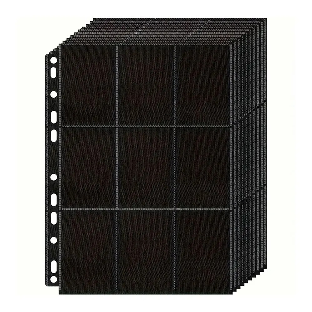 10Pack Black 9-Pocket A4 Tradi – Trading Card Binder recenzja i cena