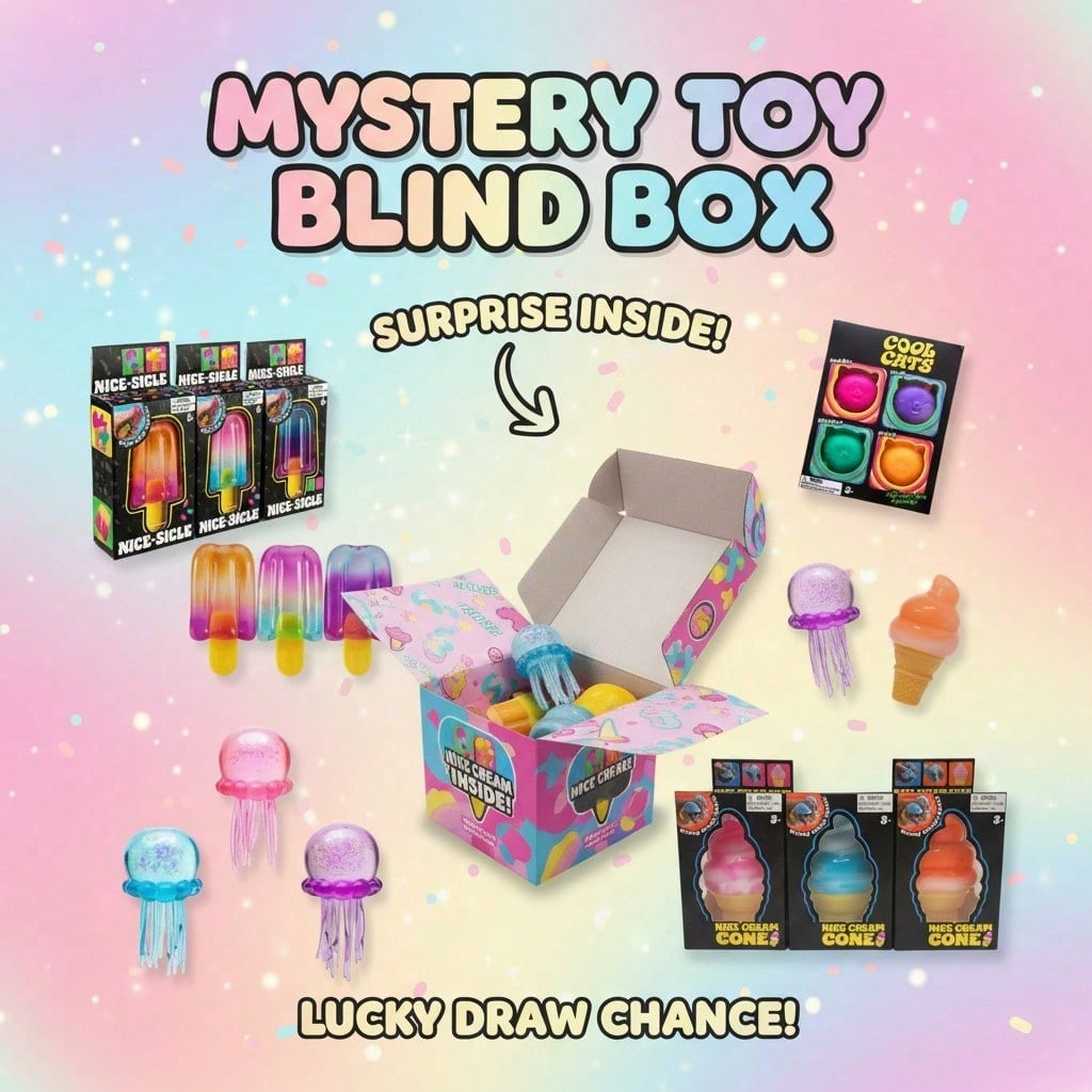 100+ Pieces Assorted Squishy F – Mystery Box Blind Bag recenzja i cena