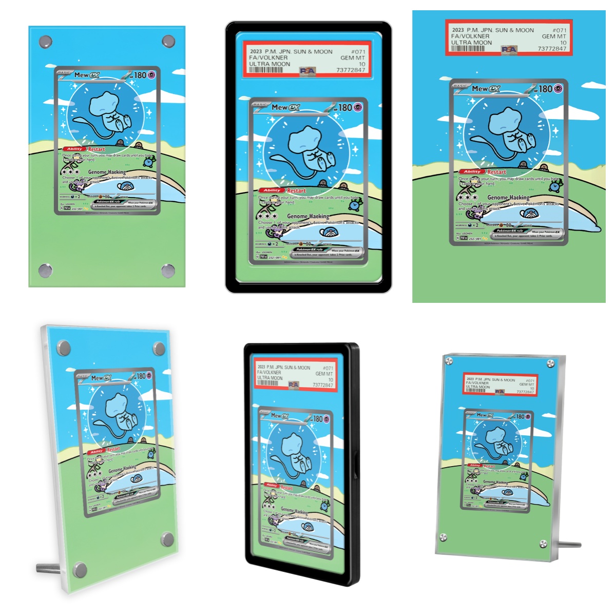 Pokemon Cards Display PTCG Mew – Display Case Acrylic recenzja i cena