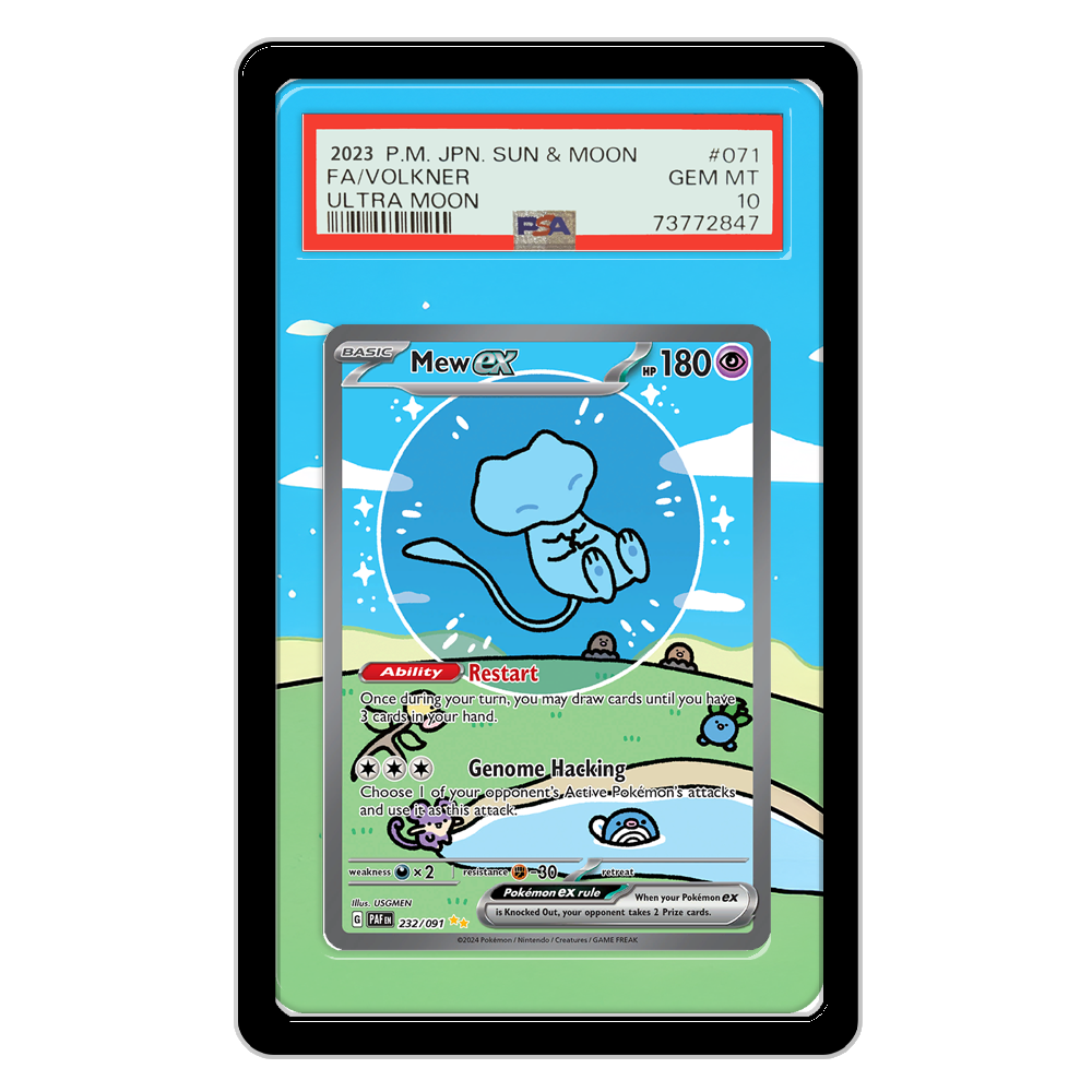 Pokemon Cards Display PTCG Mew – Display Case Acrylic recenzja i cena