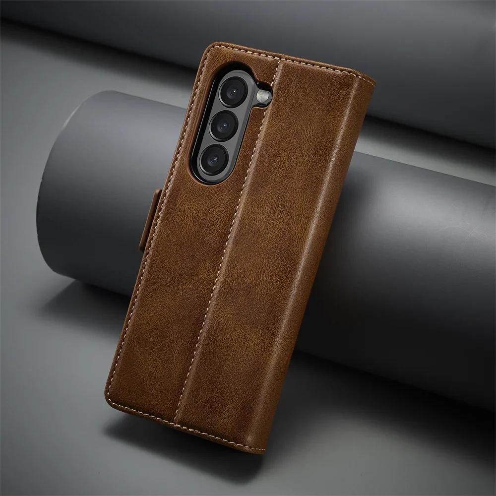 Leather Wallet Phone Case For  – Card Top Loader recenzja i cena