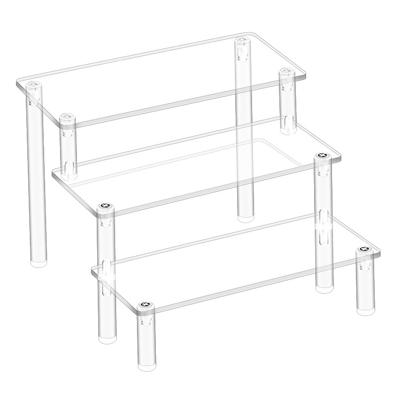 1-4 Tier Acrylic Display Stand – Pop Display Shelf recenzja i cena