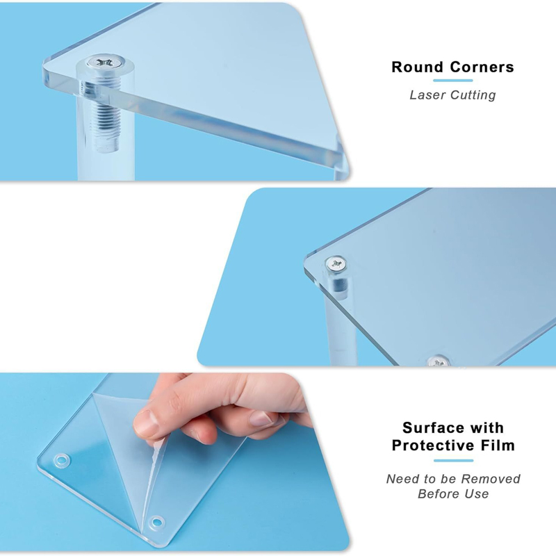 1-4 Tier Acrylic Display Stand – Pop Display Shelf recenzja i cena