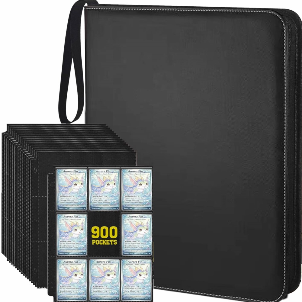 900 Pockets Card Binder Album  – Trading Card Binder recenzja i cena