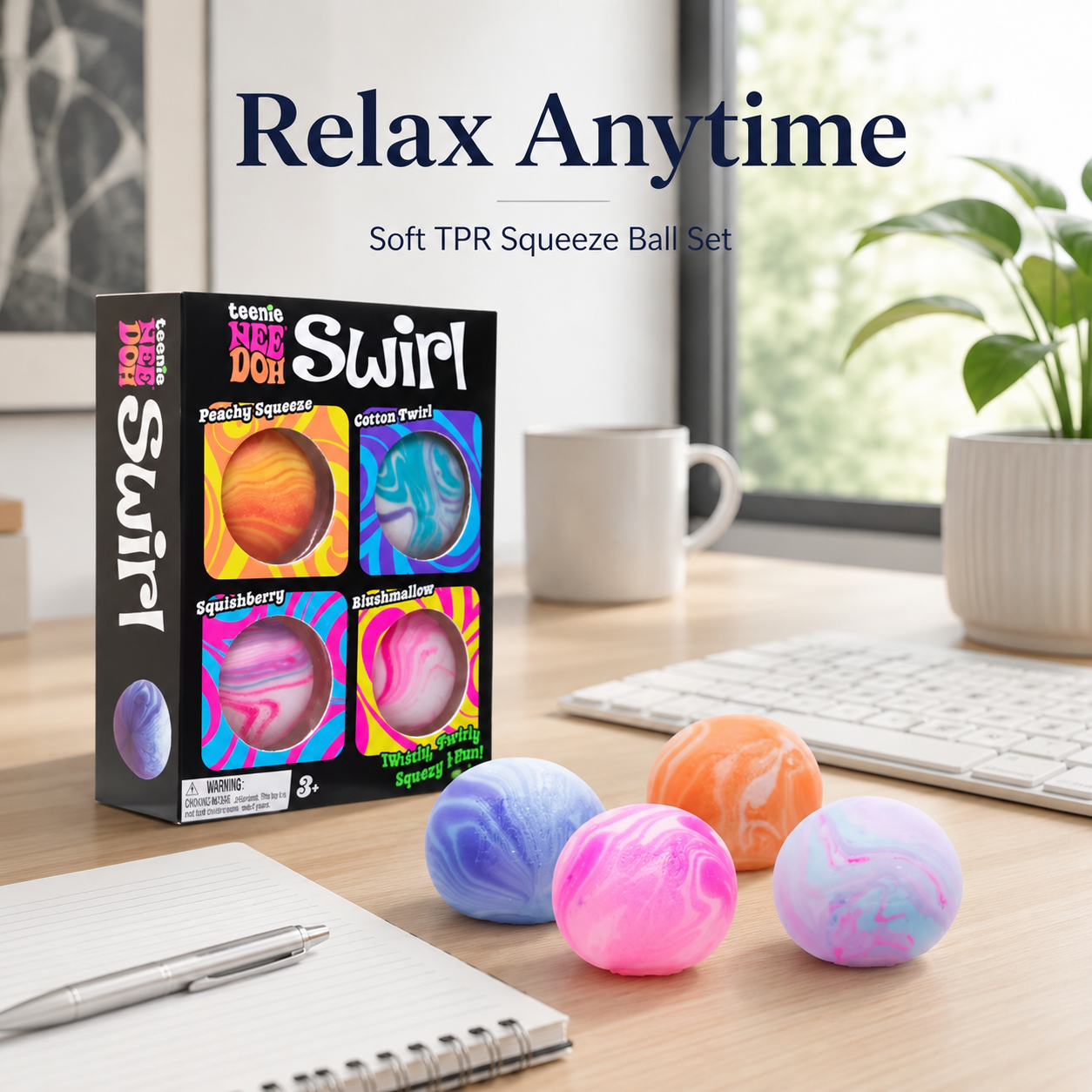Needoh Soft and Glutinous Sens – Fidget Cube Original recenzja i cena