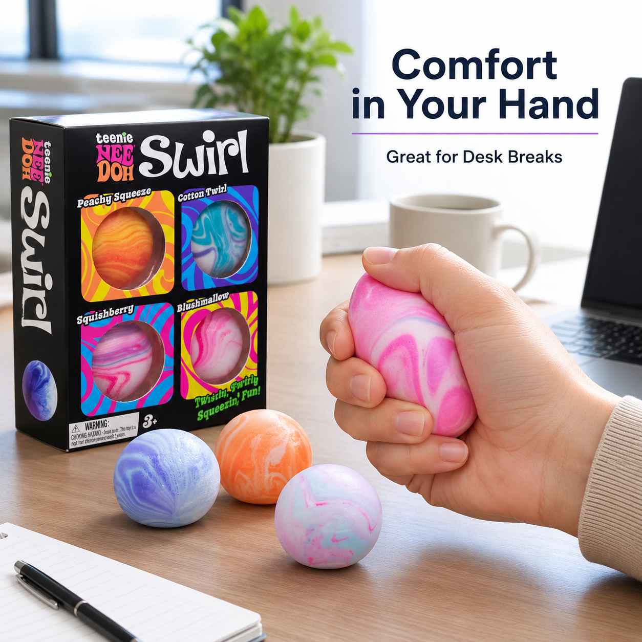 Needoh Soft and Glutinous Sens – Fidget Cube Original recenzja i cena