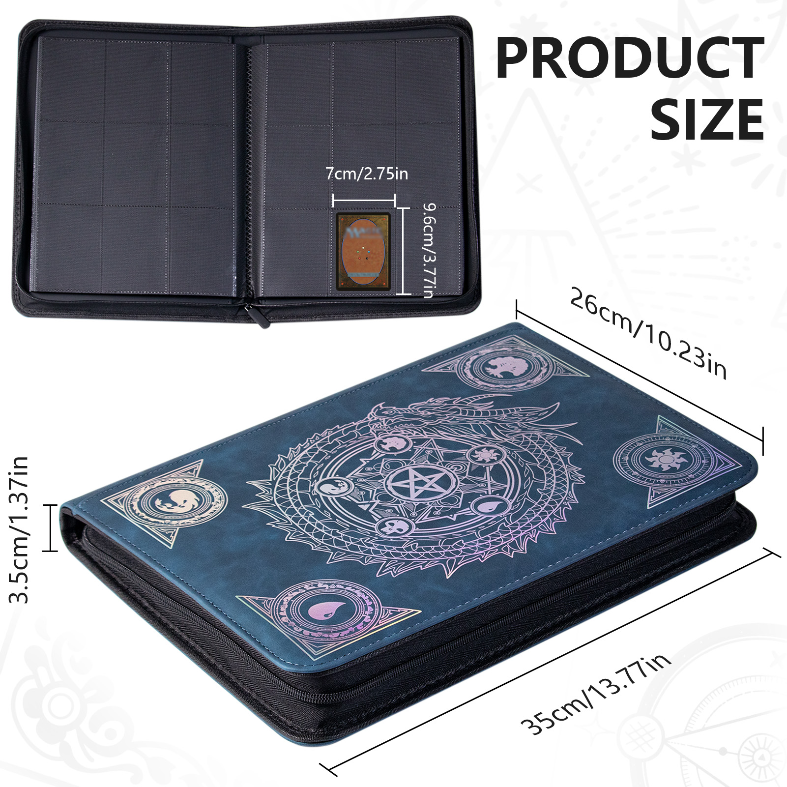 Trading card binder,Ringless Z – Trading Card Binder recenzja i cena