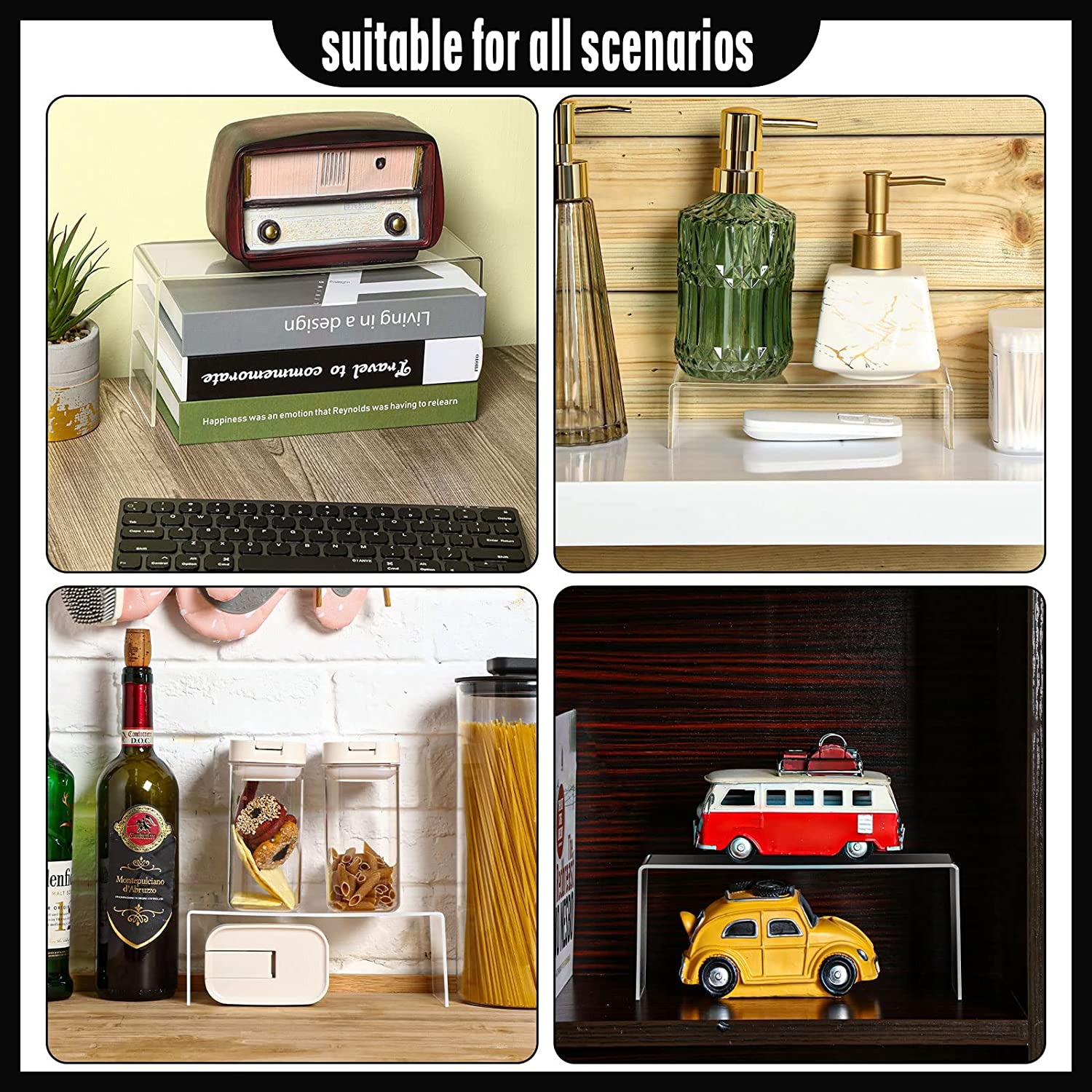 Clear Rectangular Acrylic Disp – Pop Display Shelf recenzja i cena
