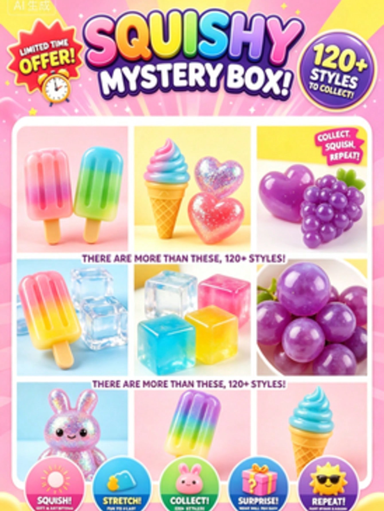 Ultimate Ocean Themed Squishy  – Mystery Box Blind Bag recenzja i cena